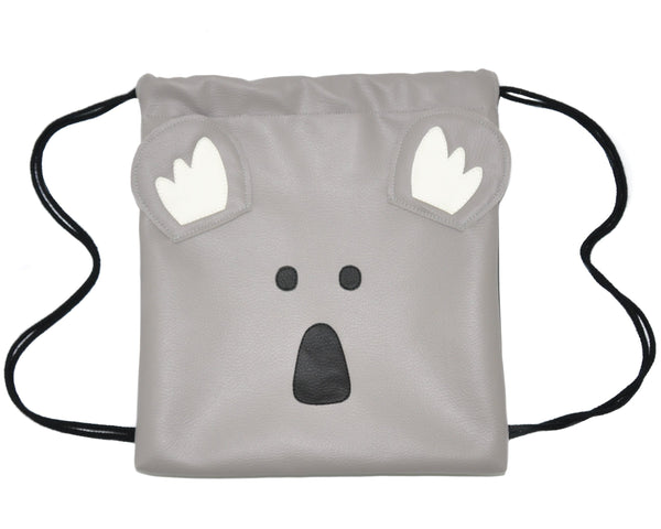 Koala - Backpack-Little Lambo kids backpack drawstring animal