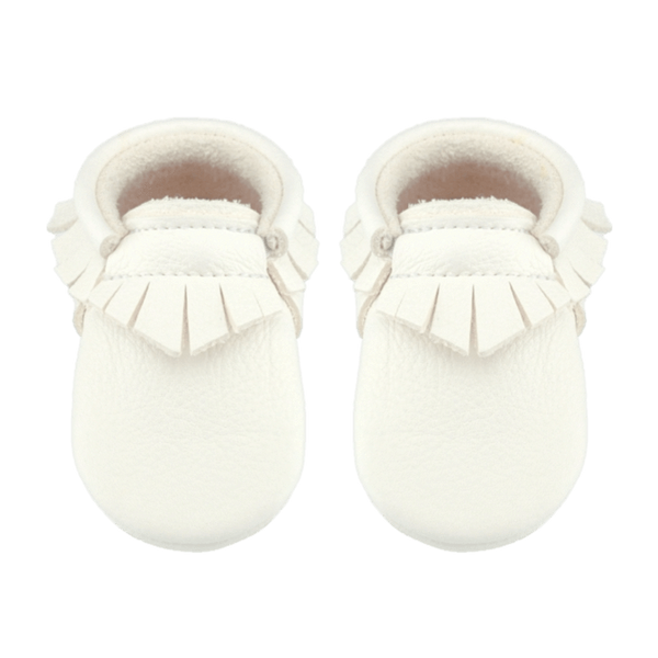 Milk-Little Lambo vegetable tanned baby moccasins
